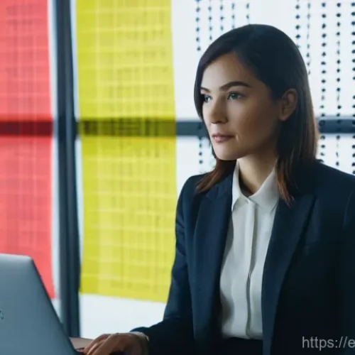 Home 23 데이터과학 실무에서의 문제 해결법 - **Prompt 1: The Data Detective's Insight**
"A female data scientist, mid-30s, with a focused and...